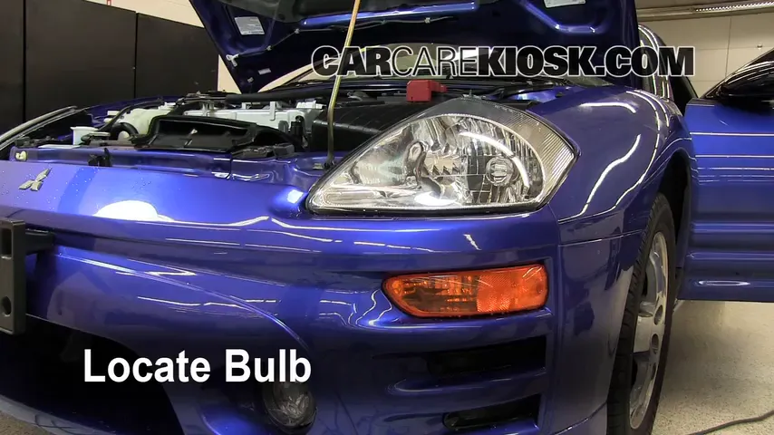 2005 Mitsubishi Eclipse Spyder GS 2.4L 4 Cyl. Lights Daytime Running Light (replace bulb)